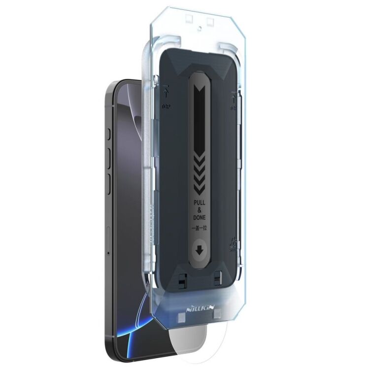 Защитное стекло NILLKIN Guardian Series для Apple iPhone 16 Pro - Black: фото 4 из 16