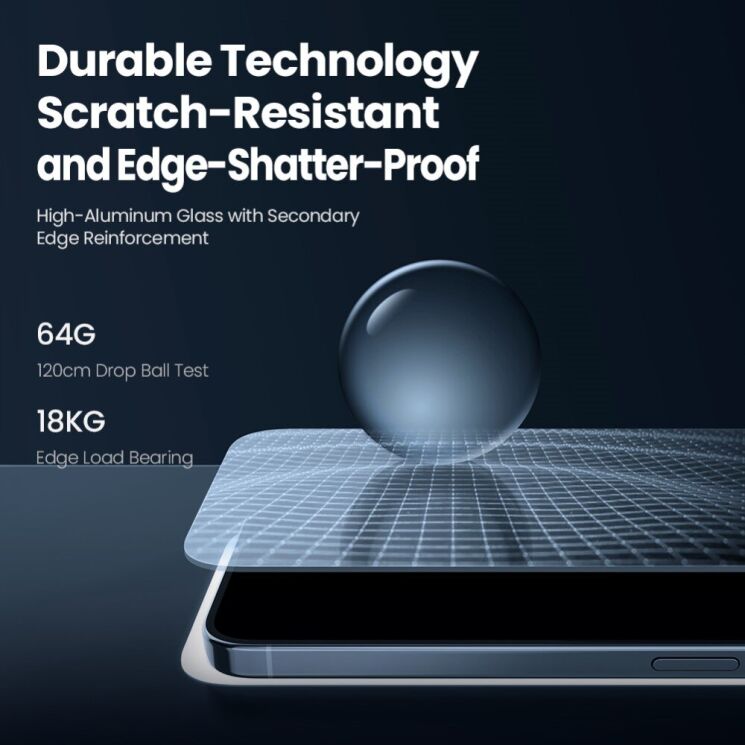 Защитное стекло NILLKIN Guardian Series для Apple iPhone 16 Pro - Black: фото 11 из 16