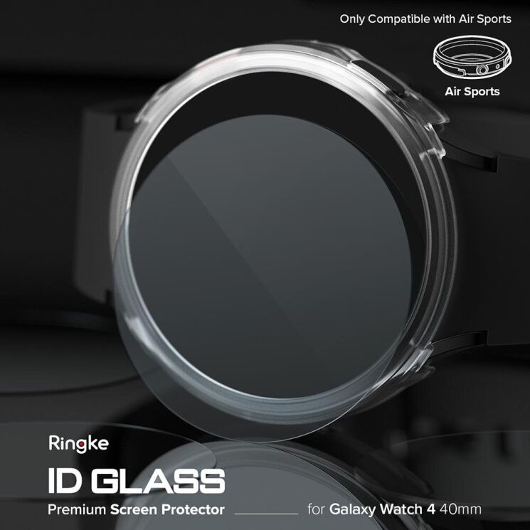 Захисне скло RINGKE Screen Protector Cover Friendly для Samsung Galaxy Watch 4 (40mm): фото 2 з 12