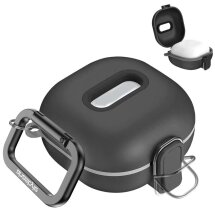 Защитный чехол AHASTYLE WG128 для Samsung Galaxy Buds Live / Buds Pro / Buds 2 / Buds 2 Pro / Buds FE - Black: фото 1 из 8
