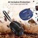 Защитный чехол AHASTYLE WG128 для Samsung Galaxy Buds Live / Buds Pro / Buds 2 / Buds 2 Pro / Buds FE - Black (267833B). Фото 2 из 8