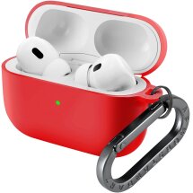 Защитный чехол ArmorStandart Hang Case для AirPods Pro 3 - Red: фото 1 из 2