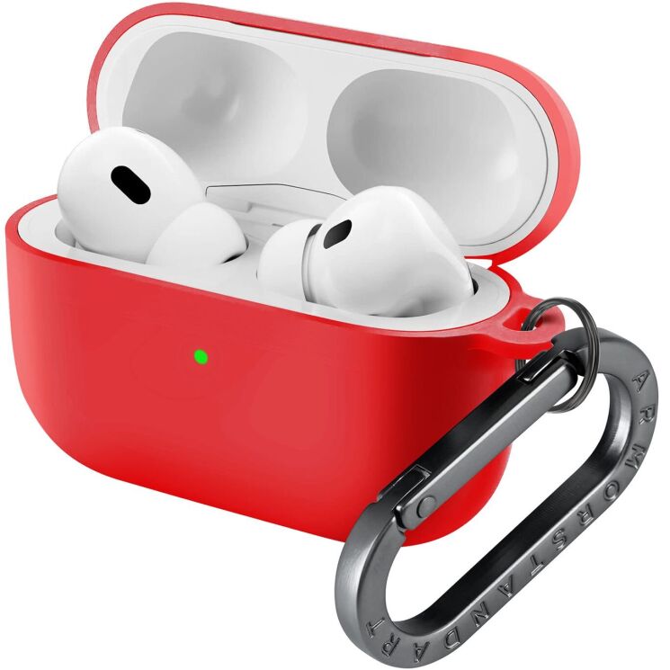 Защитный чехол ArmorStandart Hang Case для AirPods Pro 3 - Red (390127R) Защитный чехол ArmorStandart Hang Case для AirPods Pro 3 - Red: фото 1 из 2
