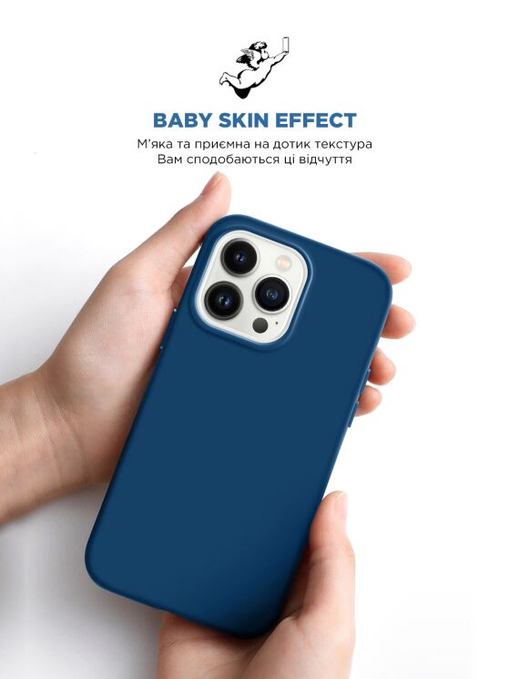 Защитный чехол ArmorStandart ICON Case для Apple iPhone 14 Pro - Storm Blue: фото 7 из 8