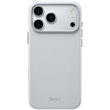 Защитный чехол BENKS Q2 Organic Leather для iPhone 18 Pro Max / 17 Pro Max - Grey: фото 1 из 12