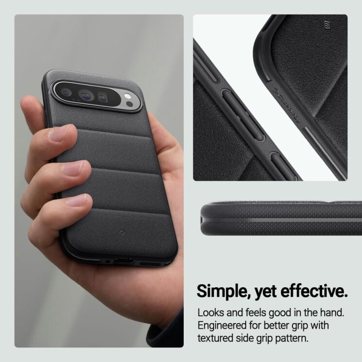 Защитный чехол Caseology Athlex by Spigen для Google Pixel 9 Pro XL (ACS07746) - Black: фото 11 из 15