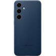 Защитный чехол Copiex Leather Cover для Samsung Galaxy S24 Plus (S926) - Navy Blue (347052L)