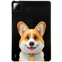 Захисний чохол Deexe Animal Series для Xiaomi Pad 7 / 7 Pro - Corgi: фото 1 з 5