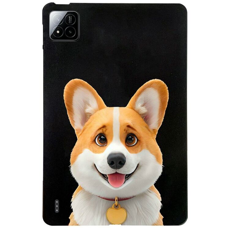 Захисний чохол Deexe Animal Series для Xiaomi Pad 7 / 7 Pro - Corgi: фото 1 з 5