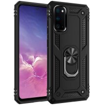 Захисний чохол Deexe Armor Case для Samsung Galaxy S20 (G980) - Black: фото 1 з 10