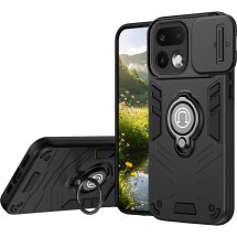 Защитный чехол Deexe Armor MagShield для Realme 16 Pro - Black: фото 1 из 7