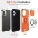 Захисний чохол Deexe Armor MagShield для Xiaomi Redmi Note 17 (4G/5G) - Orange (430053O). Фото 7 з 7