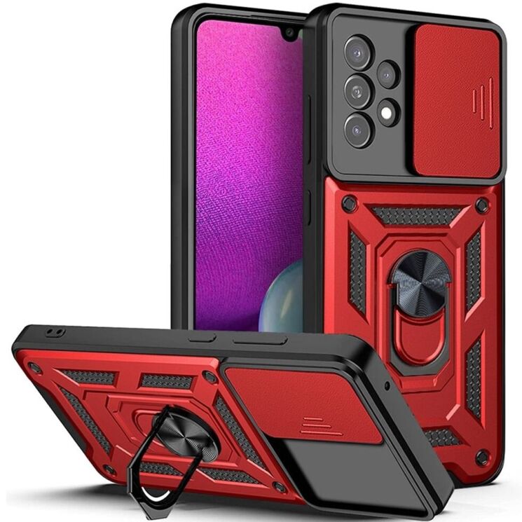 Защитный чехол Deexe Armor Shield для Samsung Galaxy A33 (A336) - Red: фото 1 из 8