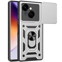 Защитный чехол Deexe Armor Shield для TECNO Spark Go 1 - Silver: фото 1 из 9