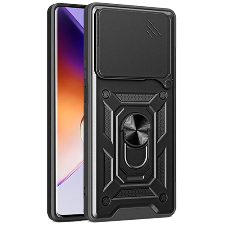 Защитный чехол Deexe Armor Shield для Xiaomi Poco M7 Pro - Black: фото 3 из 6