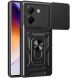 Защитный чехол Deexe Armor Shield для Xiaomi Poco M7 Pro - Black (374406B). Фото 2 из 6