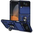 Защитный чехол Deexe Armor Shield (FF) для Samsung Galaxy Flip 4 - Blue (302213L)