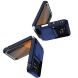 Защитный чехол Deexe Armor Shield (FF) для Samsung Galaxy Flip 4 - Blue (302213L). Фото 2 из 11