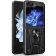 Защитный чехол Deexe Armor Shield (FF) для Samsung Galaxy Flip 5 - Black (332448B)