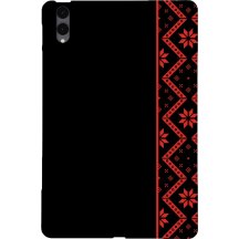 Защитный чехол Deexe Art Style для Samsung Galaxy Tab S12 Plus - Red: фото 1 из 4