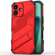 Захисний чохол Deexe Bibercas для Apple iPhone 17 - Red: фото 1 з 6