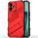 Захисний чохол Deexe Bibercas для Apple iPhone 17 - Red (387230R). Фото 1 з 6