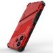 Захисний чохол Deexe Bibercas для Apple iPhone 17 - Red (387230R). Фото 3 з 6