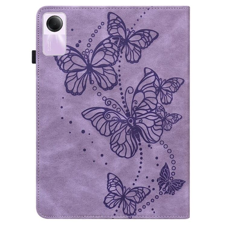 Защитный чехол Deexe Butterfly для Xiaomi Redmi Pad SE - Purple: фото 4 из 9