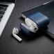 Защитный чехол Deexe Classic Case для Apple AirPods 1 / 2 - Dark Blue (247305DB). Фото 9 из 10
