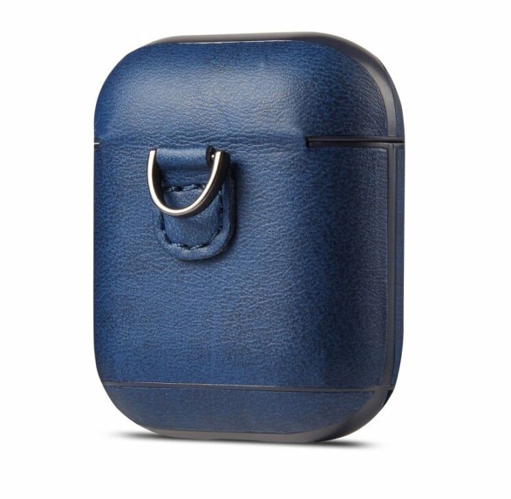 Защитный чехол Deexe Classic Case для Apple AirPods 1 / 2 - Dark Blue: фото 4 из 10
