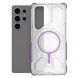 Захисний чохол Deexe Clear Bibercas для Samsung Galaxy S25 Ultra (S938) - Purple (379530V). Фото 2 з 7