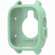 Защитный чехол Deexe Color Frame для Realme Watch 5 - Light Green: фото 1 из 4
