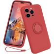 Защитный чехол Deexe Color Shell для Apple iPhone 15 Pro - Red (329372R)
