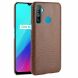 Защитный чехол Deexe Croco Style для Realme C3 - Brown (228000Z). Фото 1 из 5