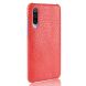 Захисний чохол Deexe Croco Style для Xiaomi Mi CC9 / Mi 9 Lite - Red (243414R). Фото 3 з 6