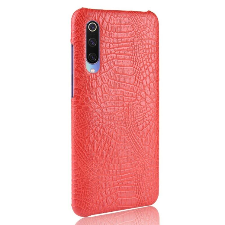 Захисний чохол Deexe Croco Style для Xiaomi Mi CC9 / Mi 9 Lite - Red: фото 3 з 6
