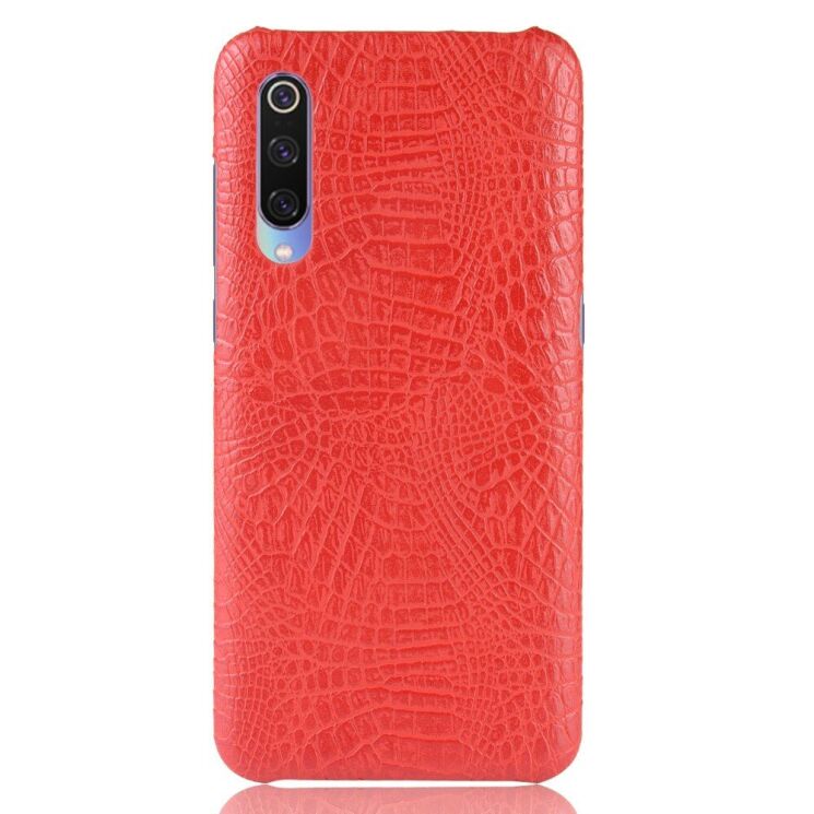 Захисний чохол Deexe Croco Style для Xiaomi Mi CC9 / Mi 9 Lite - Red: фото 2 з 6