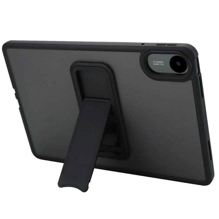 Защитный чехол Deexe Crystal Kickstand для Xiaomi Redmi Pad 2 - Black: фото 2 из 11