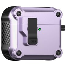 Защитный чехол Deexe Defender Armor для Apple AirPods 4 - Purple: фото 1 из 7