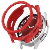 Защитный чехол Deexe Frame Protector для Samsung Galaxy Watch 6 Classic (47mm) - Red: фото 1 из 10