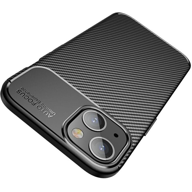 Захисний чохол Deexe Fusion для Apple iPhone 13 - Black: фото 3 з 16