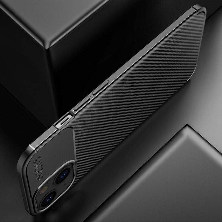 Захисний чохол Deexe Fusion для Apple iPhone 13 - Black: фото 12 з 16