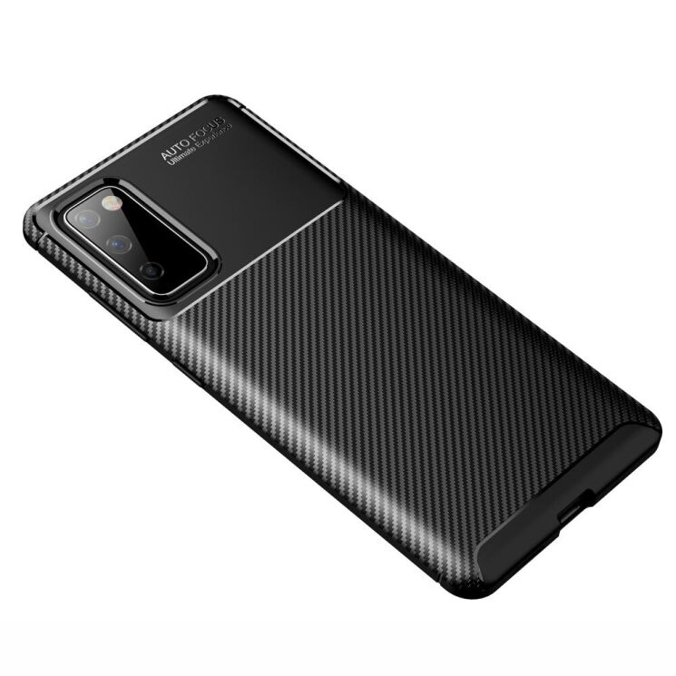 Захисний чохол Deexe Fusion для Samsung Galaxy S20 FE (G780) - Black: фото 2 з 13
