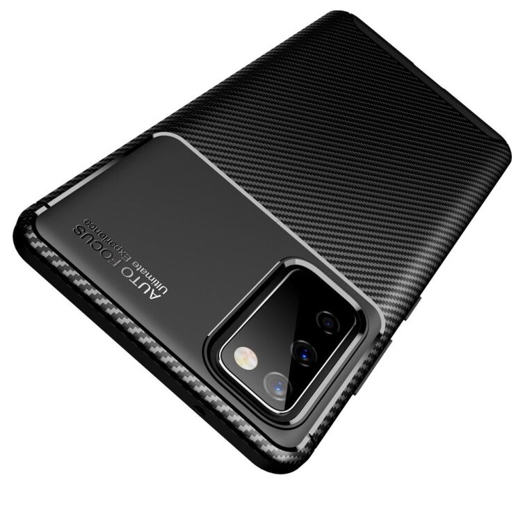 Захисний чохол Deexe Fusion для Samsung Galaxy S20 FE (G780) - Black: фото 3 з 13