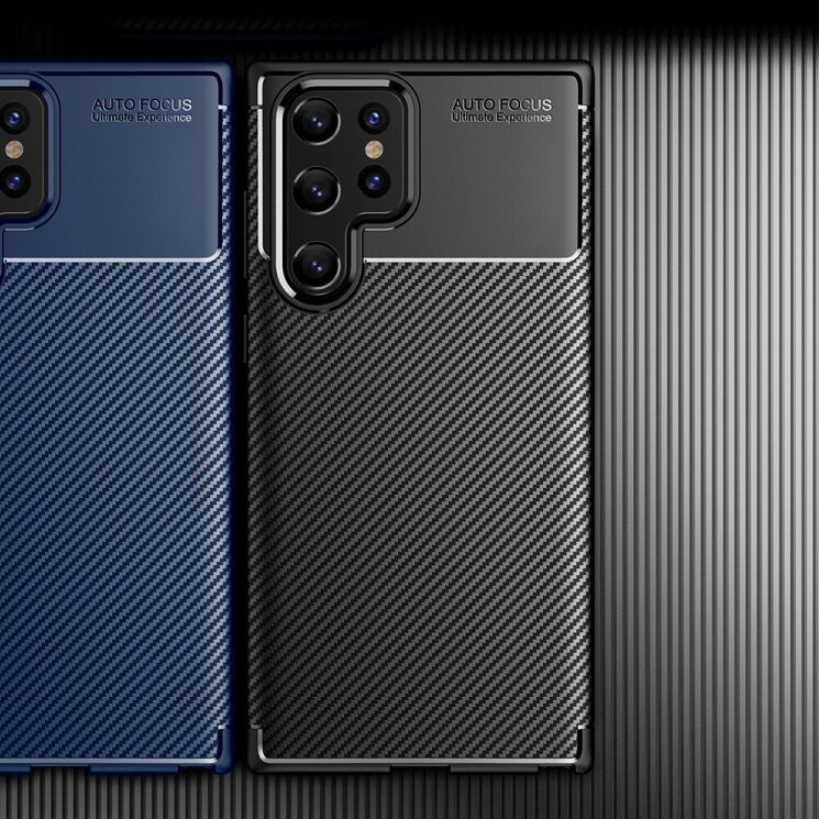 Защитный чехол Deexe Fusion для Samsung Galaxy S22 Ultra (S908) - Black: фото 8 из 14