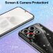 Защитный чехол Deexe Glitter Case with MagSafe для Motorola Edge 70 Pro - Black (412025B). Фото 2 из 7