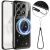 Защитный чехол Deexe Glitter Case with MagSafe для Motorola Edge 70 Pro - Black: фото 1 из 7