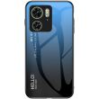 Защитный чехол Deexe Gradient Color для Motorola Edge 40 - Black / Blue (335614BL)