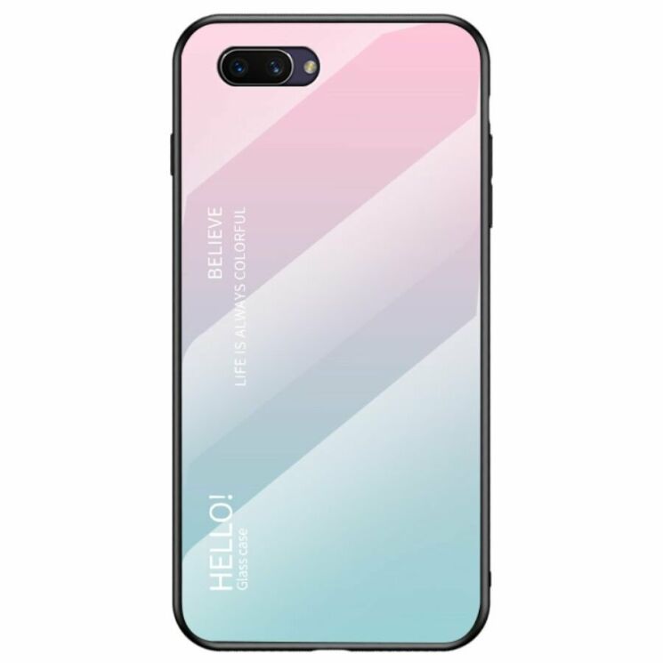 Захисний чохол Deexe Gradient Color для OPPO A5 2020 - Pink / Cyan: фото 1 з 10