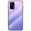 Защитный чехол Deexe Gradient Color для Realme GT - Pink / Purple (282805PV)